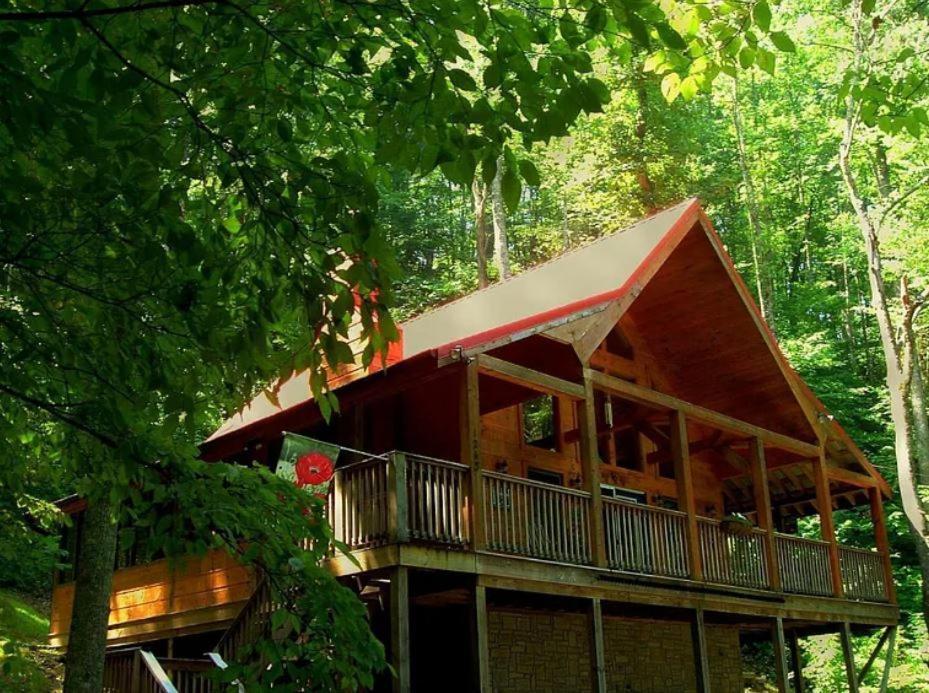 Alpine Joy-Hot Tub, Pond Access ,1089 Of Free Tickets For Each Paid Day, Dollywood And More! Townsend Buitenkant foto